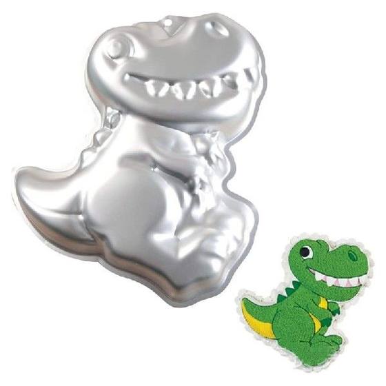 Aluminum Aglloy Bread Baking Tray Non-stick Dinosaur Cheese