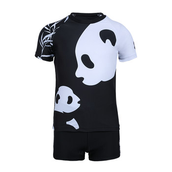 Zhouke boy split swimsuit upf50+ sunscreen fabric