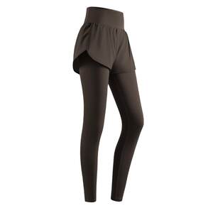 
361 fake two-piece yoga pants for women yoga suit sports suit autumn fitness jogging pants fake two-piece yoga pants for women