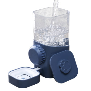 
Dog water fountain hanging drinking bowl non-wet mouth fence hanging rabbit water feeder pet kettle automatic cat