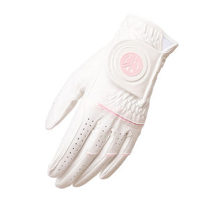 Golf gloves for women thin style imported nano microfiber cloth golf gloves breathable wear-resistant and washable
