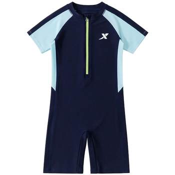 Xtep children's swimsuit boy racing one-piece 2025