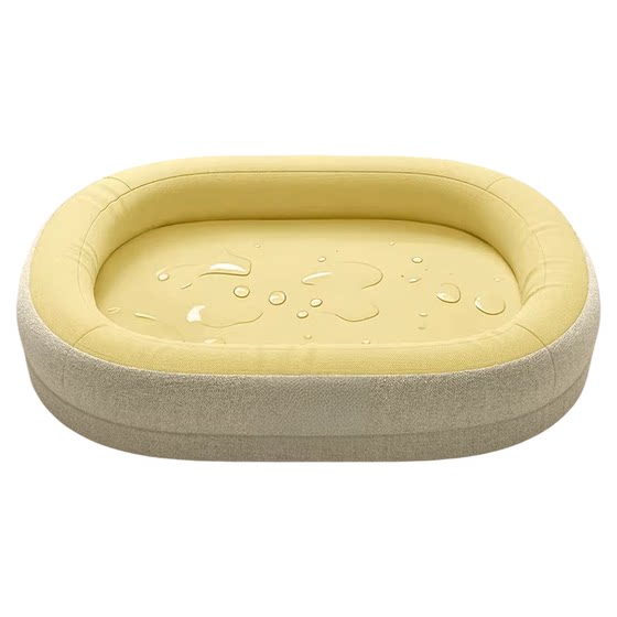New waterproof dog kennel, tear-resistant dog mat, universal for all seasons, removable and washable small and medium-sized dog bed, summer mat mat