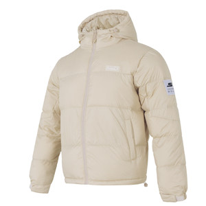 
Skechers Couple's Down Jacket Spring New Men's and Women's Bread Jacket Comfortable Thickened Hooded Jacket Cotton Jacket