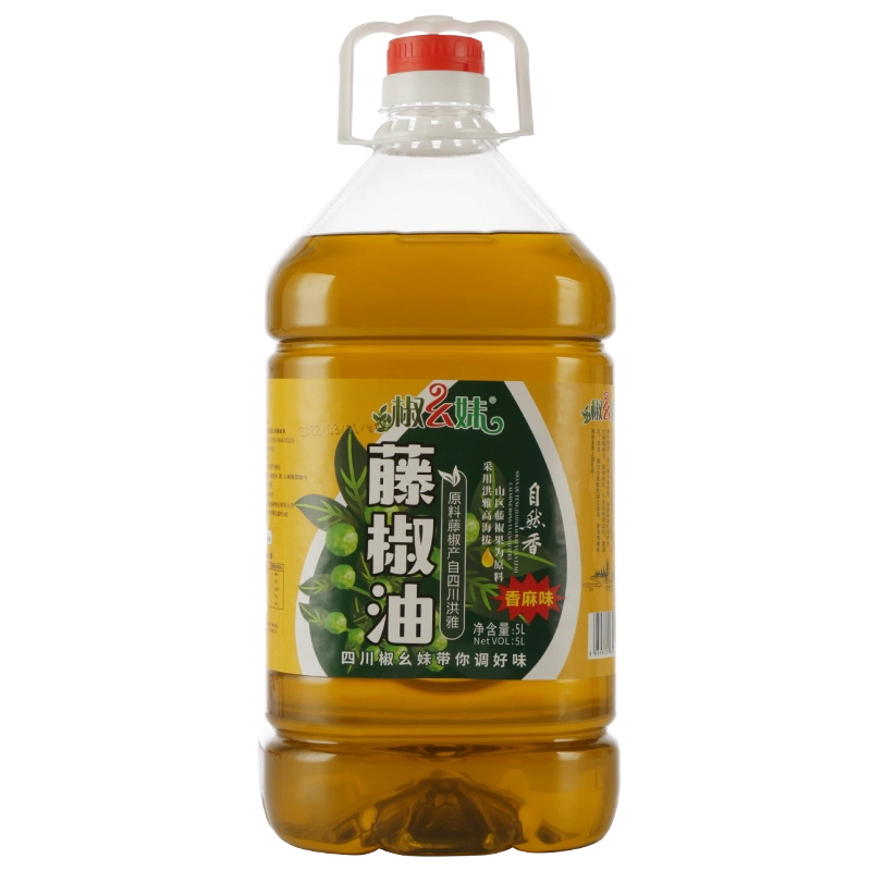 椒幺妹藤椒油5L 包邮开店商用桶装特麻椒油青花椒油四川洪雅特产-Taobao