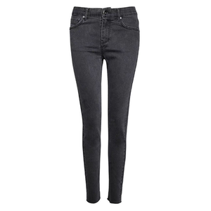 SP68 smoke gray jeans female spring and autumn and winter Korean SP-68 magic pants elastic high waist plus pants pants