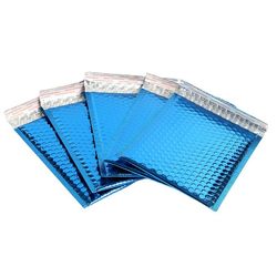Blue Aluminized Film Bubble Envelope Express Bag Aluminum Foil