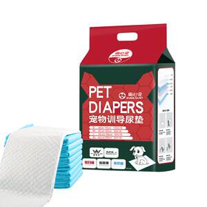 Pet dog urinary pad thickened deodorizing water absorption teddy cat diapers diaper diapers, no wet pad water absorption pad production cushion