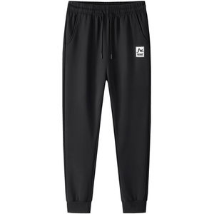 
Spring and Autumn and Summer fat plus size sports pants for men's ties and hoodies for fat people loose feet casual long pants trendy