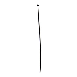 Nylon cable ties for cable management and cable management with bundles for storage and organization