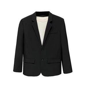 
Romon Spring and Autumn Korean style loose casual suit men's shoulder pad suit jacket high-end sense handsome single casual west
