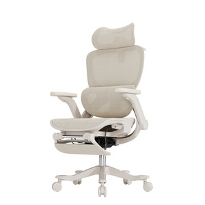 
Everseat Luna ergonomic chair with lockable waist and flexible footrest study chair and office chair
