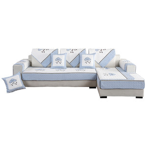 Winter sofa upholstery universal for all seasons 2025 new anti-slip cotton leather special seat cushion armrest cover