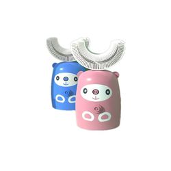 Dětský Dětský Elektrický Zubní Kartáček S Měkkými štětinami Ve Tvaru U 3-6-12 Let A Starší Sonický Silikonový Automatický Zubní Kartáček Na čištění Zubů Pro Starší Děti
