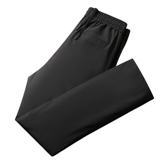 
Woodpecker goose down men's casual straight white goose down trousers autumn and winter waterproof thickened warm solid color trousers