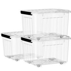 Transparent extra large storage box new product impulse