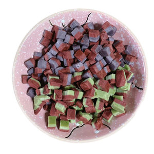 
Axing vegetarian pet food Axing cat and dog vegetarian snacks/fruit and vegetable mixed vegetarian meat cubes/100g