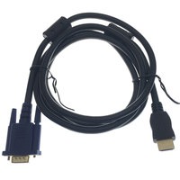 High Definition HDMI To VGA Adapter Cable Game Console Laptop Computer Connection TV Monitor Projector Video