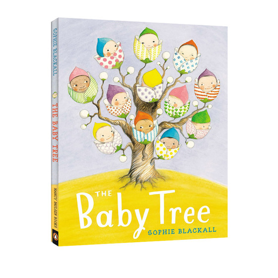 英文原版 The Baby Tree 新生儿 性别教育 精装 趣味图画故事书 亲子共读儿童绘本