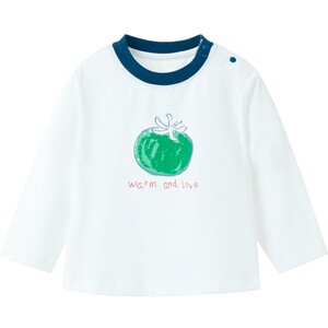 
[New Product] Papa Climbing Autumn Baby T-shirt Long Sleeve Boys and Girls Pure Cotton Cute Printed Versatile Tops