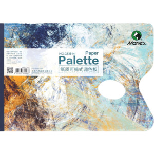 
Marley color paper art paper palette gouache color palette oil painting acrylic palette tearable