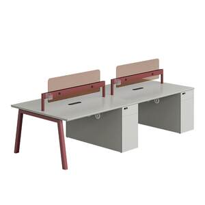 
Geo C12 office desk simple modern workstation office desk chair combination 6 persons staff office furniture staff desk