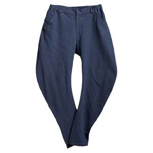 
Yunwuli Designer's original cotton and linen scimitar trousers for men's youth linen casual harem pants can be worn all seasons