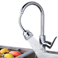 Kitchen Splash-Proof Faucet Extension Nozzle - Water Filter Bubbler Shower Saver