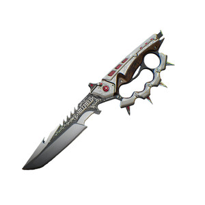 
[Original model design] Delta Operation peripheral finger tiger knife Creed model alloy large metal toy in stock