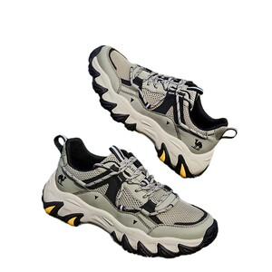 
[Luotuoshancheng] 2026 Spring Outdoor Hiking Shoes Men's Non-Slip Breathable Mesh Hiking Casual Sports Shoes