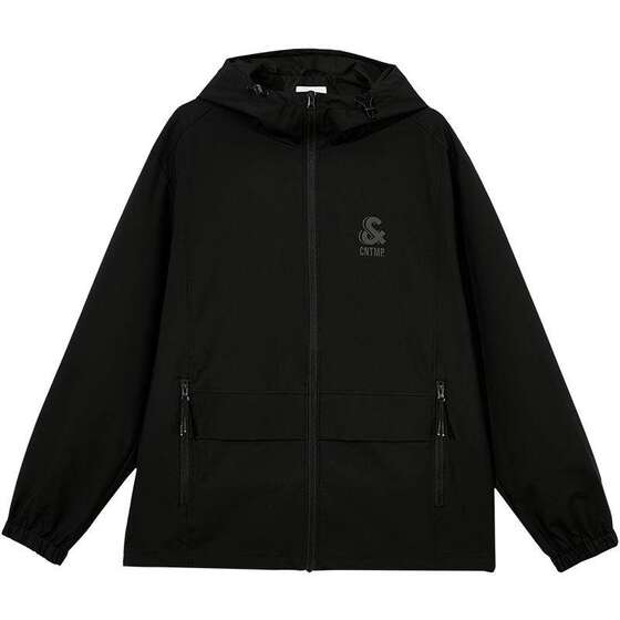 Jack Jones Jacket Men's 2026 Spring Casual Outdoor Hooded Jacket Commuting Short Windbreaker Top Men's Clothing