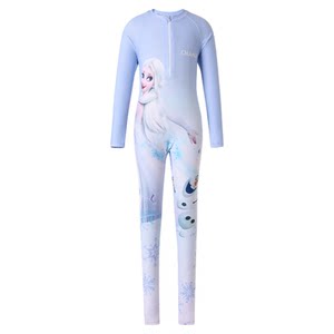 
Disney children's one-piece swimsuit long-sleeved long pants to keep warm and cold-proof 2026 baby girl hot spring swimming equipment