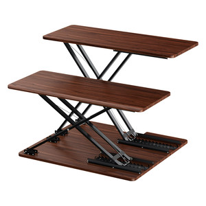 Folding laptop at the stand -up computer desk of the lifting station mobile phone, the simple desktop desktop increases the elevated elevated