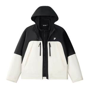 
FILA FUSION Fila trendy brand couple three-in-one jacket 2025 winter warm outdoor two-piece down jacket