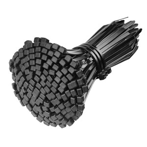Industrial -grade self -locking nylon tie -band -Lechu high -intensity binding black plastic high -temperature resistance high -temperature wire gardening
