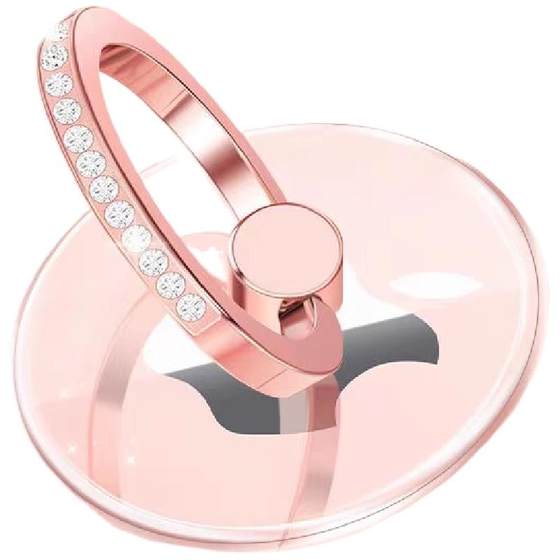 
Full height transparent mobile phone ring buckle suitable for Apple Huawei Xiaomi oppo glory vivo red rice Samsung adhesive multi-functional anti-fall desktop support frame clip pull ring buckle unisex