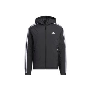 
Adidas/Adidas men's comfortable and versatile warm hooded short sports and leisure down jacket KC2478