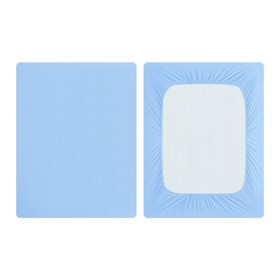 
Atour Planet Ice Silk Cooling Mat Summer Cooling Mat Maternal and Infant Grade A Class A Cool Feeling Sheet Cover Soft Mat Breathable Summer Sheet