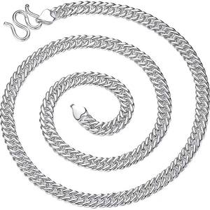 New original handmade 99 silver anklet, 99 pure silver fashionable simple anklet for men and women, versatile special silver jewelry