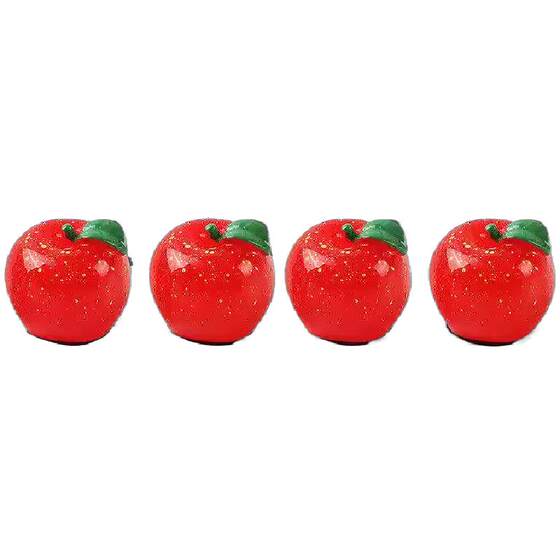 
Little Apple Car Interior Decorations 2026 New Center Console Decorations Peace and Joy Mini Exquisite Small Decorations