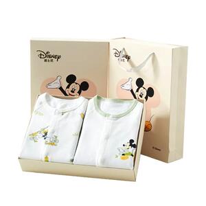 
Disney Newborn Baby Clothes Gift Box Summer Newborn Onesie Pure Cotton Harness Suit Full Moon Birthday Gift
