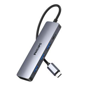 Philips HDMI high -definition docking is suitable for MacBookPro Apple Computer Typec expansor Thunderbolt 3 notebook accessories USB multi -interface HUB set scales AIR conversion joint