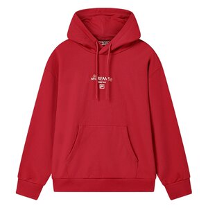 
Take off immediately FILA men's and women's hooded sweatshirts 2026 spring new couple Begonia flower tops