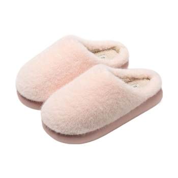 
Suede thick-soled home slippers repurchased by thousands of people