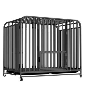 Full -pipe dog cage large dog medium dog cage Golden Moser Samoye bing La Labrado indoor dog cage large