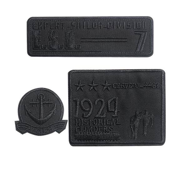 
Black self-adhesive embroidered down jacket traceless repair cloth patch patch pants pants patch patch notes seam-free hole repair patch