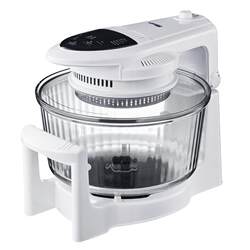 Transparent visible glass low-fat air fryer