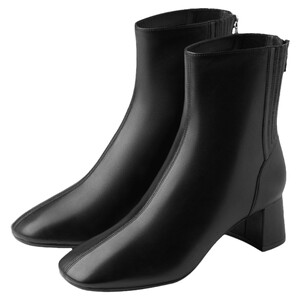 
73hours women's shoes lazy mood new style slim elastic boots high heel fashion boots naked boots short boots women