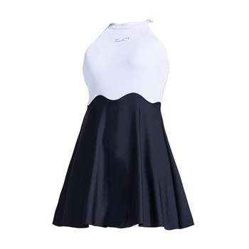
zoke/Zhouke backless sexy neck slim vacation dress swimsuit for women 2025 new high-end