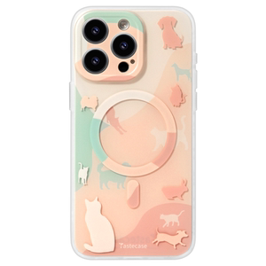 
Tastecase's new zoo magnetic mobile phone case is suitable for Apple iPhone17ProMax original frosted protective case MagSafe cute 16Pro creative all-inclusive anti-fall mobile phone case